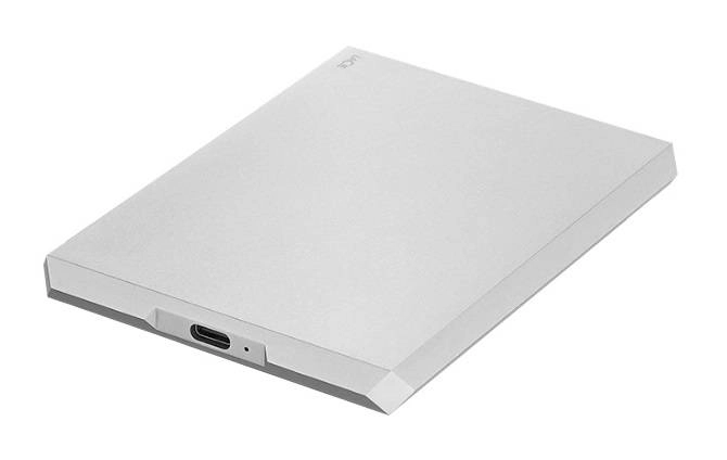 Mobile Drive 2TB External Hard Drive - Moon Silver