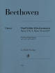 G. Henle Verlag - Five Easy Piano Sonatas - Beethoven /Gertsch /Perahia - Piano - Book