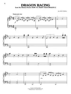 How to Train Your Dragon (Music from the Motion Pictures) - Powell - Piano - Book