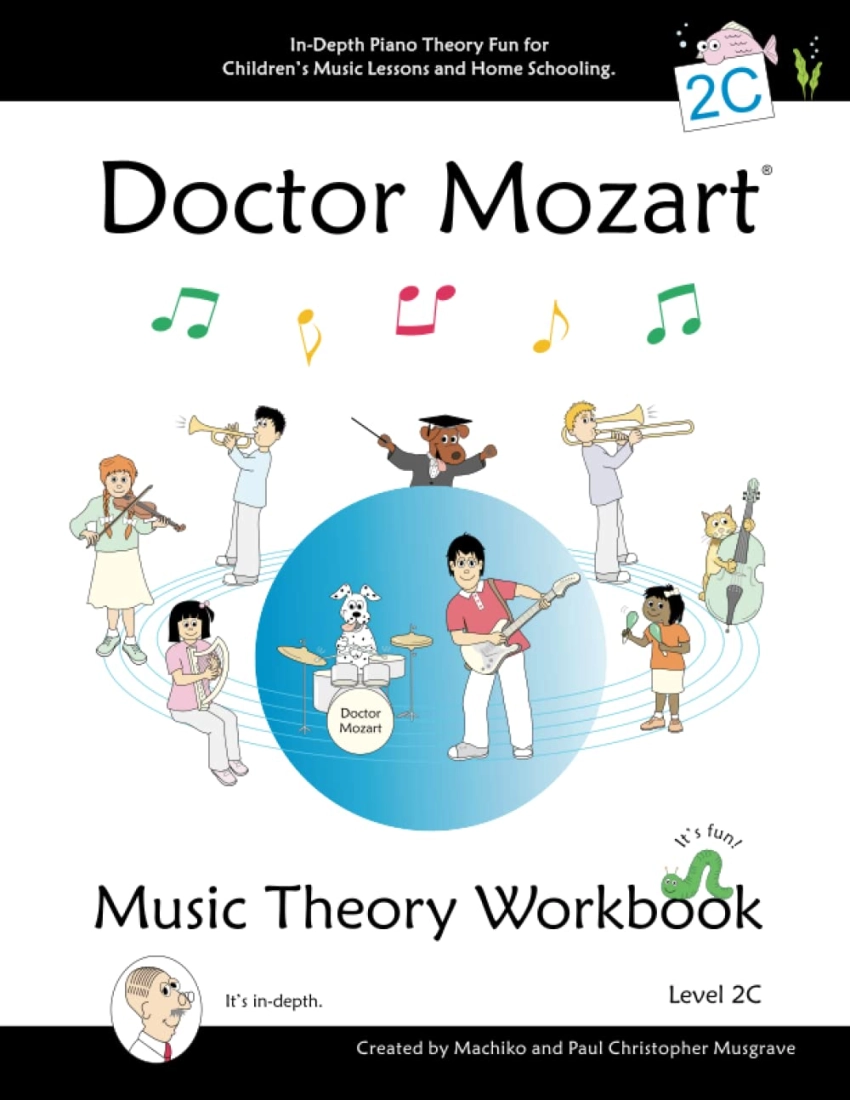 Doctor Mozart Music Theory Workbook - Level 2C