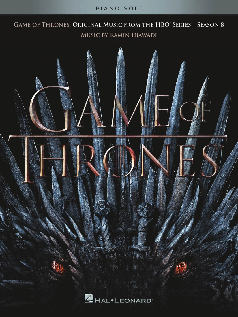 Game of Thrones: Season 8 - Djawadi - Piano - Book