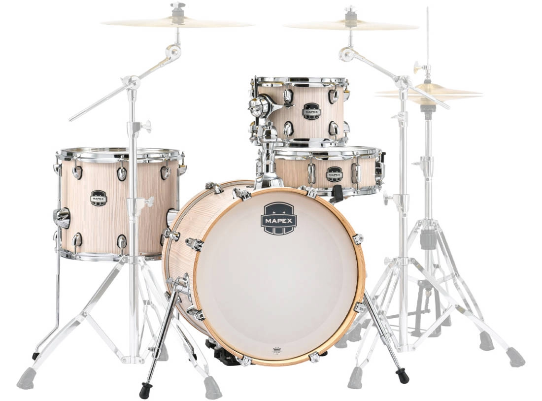 Mars 4-Piece Bop Shell Pack (18,10,14,SD) - Bonewood