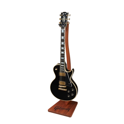 Handcrafted Wooden Guitar Stand - Mahogany