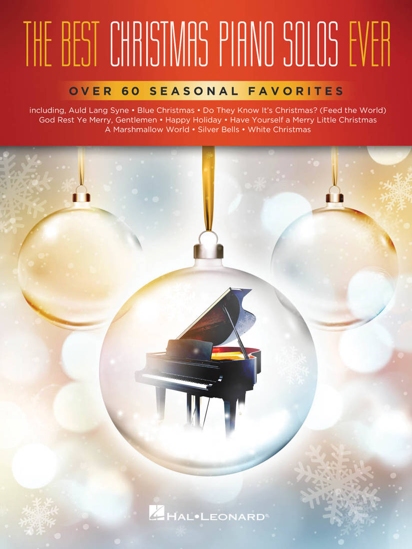 The Best Christmas Piano Solos Ever - Book