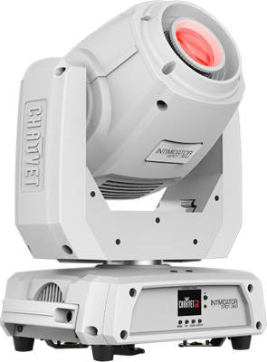 Intimidator Spot 360 Moving Head LED Light Fixture - White