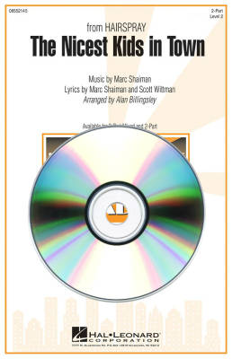 Hal Leonard - The Nicest Kids in Town (from Hairspray) - Wittman /Shaiman /Billingsley - VoiceTrax CD