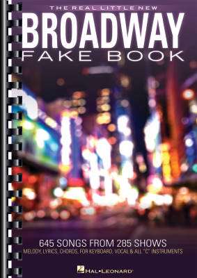 Hal Leonard - The Real Little New Broadway Fake Book (645 Songs from 285 Shows) - Book