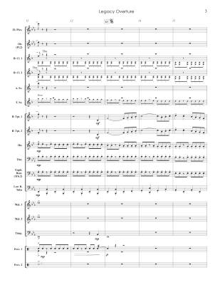 Legacy Overture - Standridge - Concert Band - Gr. 3