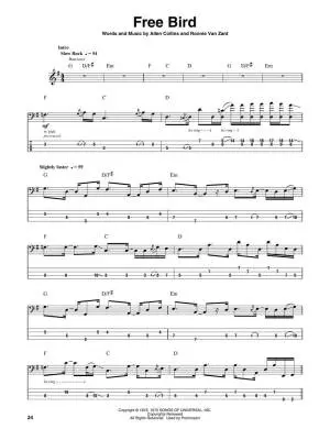 Southern Rock: Bass Play-Along Volume 58 - Bass Guitar TAB - Book/Audio Online