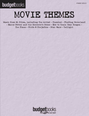Movie Themes: Budget Books - Piano - Book