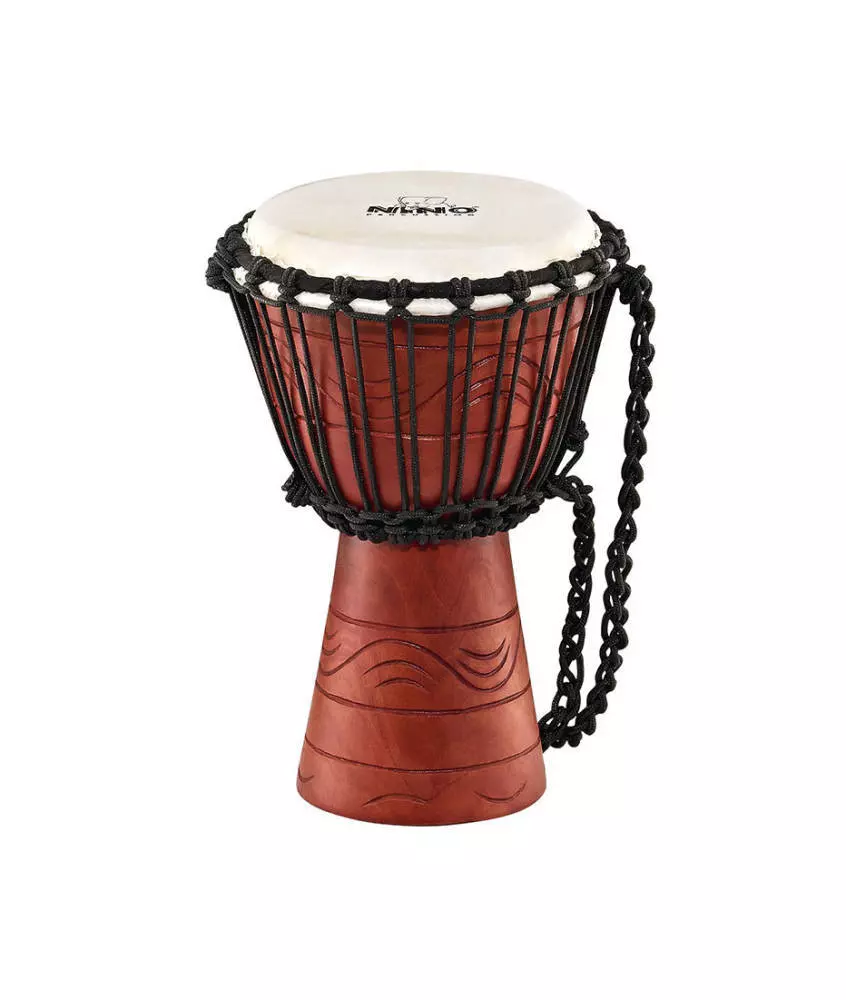 NINO African Style Rope Tuned Djembe, Water Rhythm Series - XS