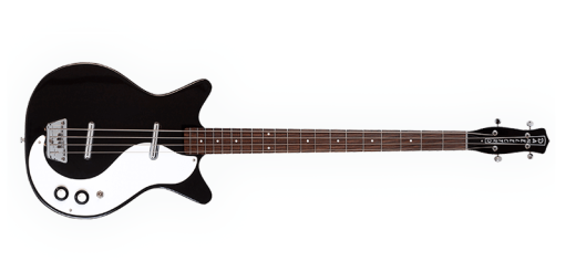 Danelectro - 59DC Long Scale Bass Guitar - Black