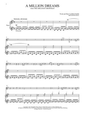 A Million Dreams (from The Greatest Showman) - Pasek/Paul - Violin/Piano - Sheet Music