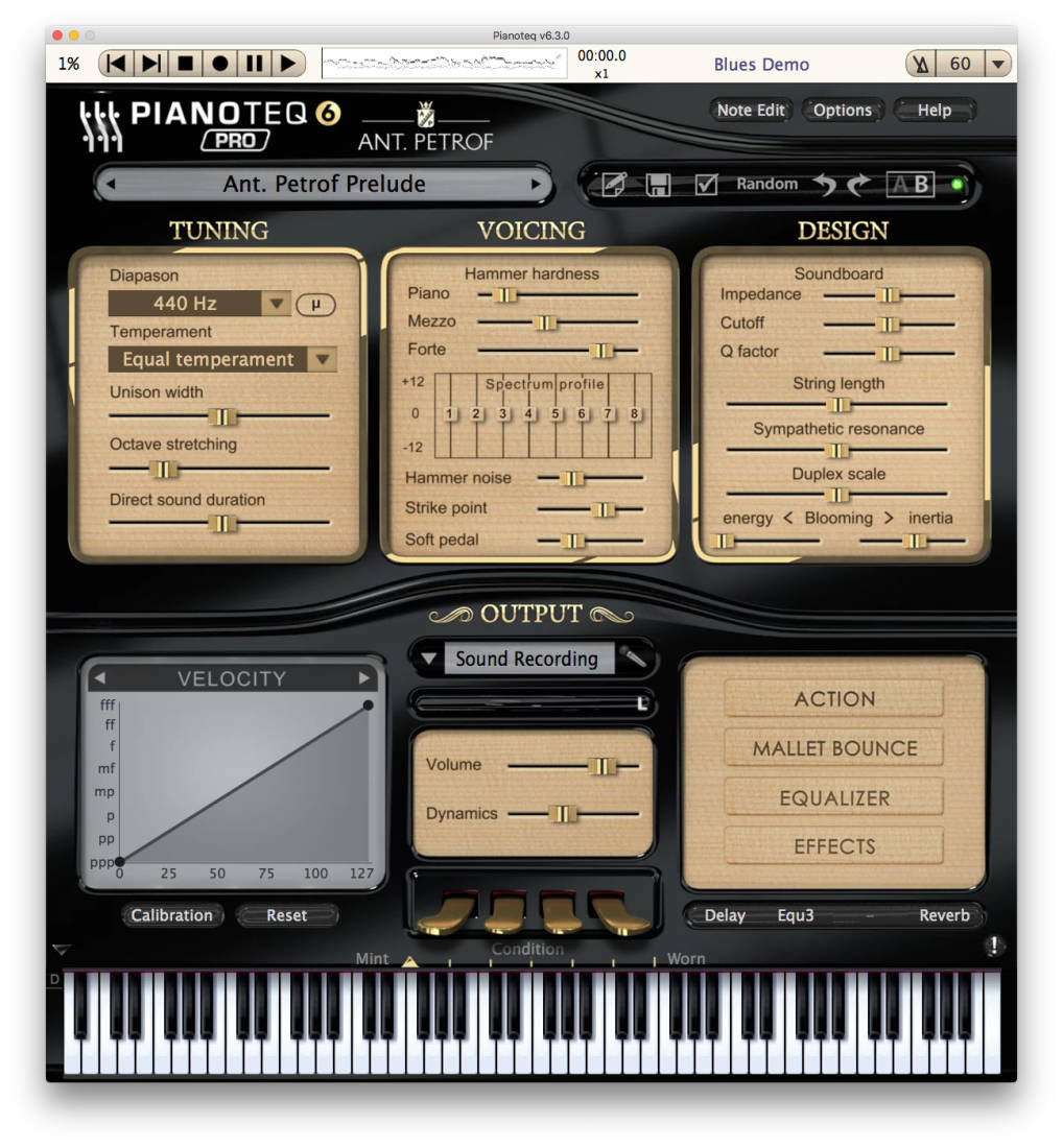 ANT. PETROF 275 Grand Piano for Pianoteq - Download