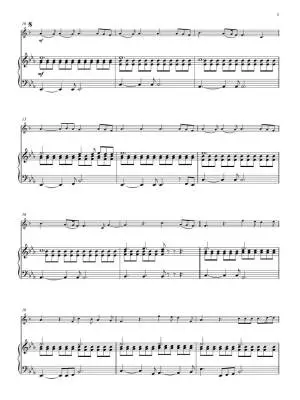 Perfect - Sheeran - Clarinet/Piano - Sheet Music