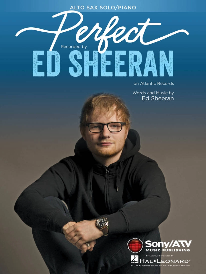 Perfect - Sheeran - Alto Sax/Piano - Sheet Music