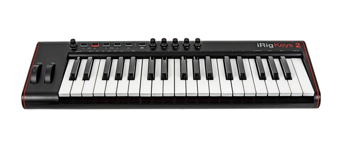 iRig Keys 2 Pro Full-Size 37-Key MIDI Controller for iOS/Mac/PC