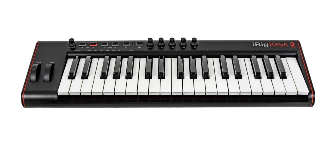 iRig Keys 2 Pro Full-Size 37-Key MIDI Controller for iOS/Mac/PC