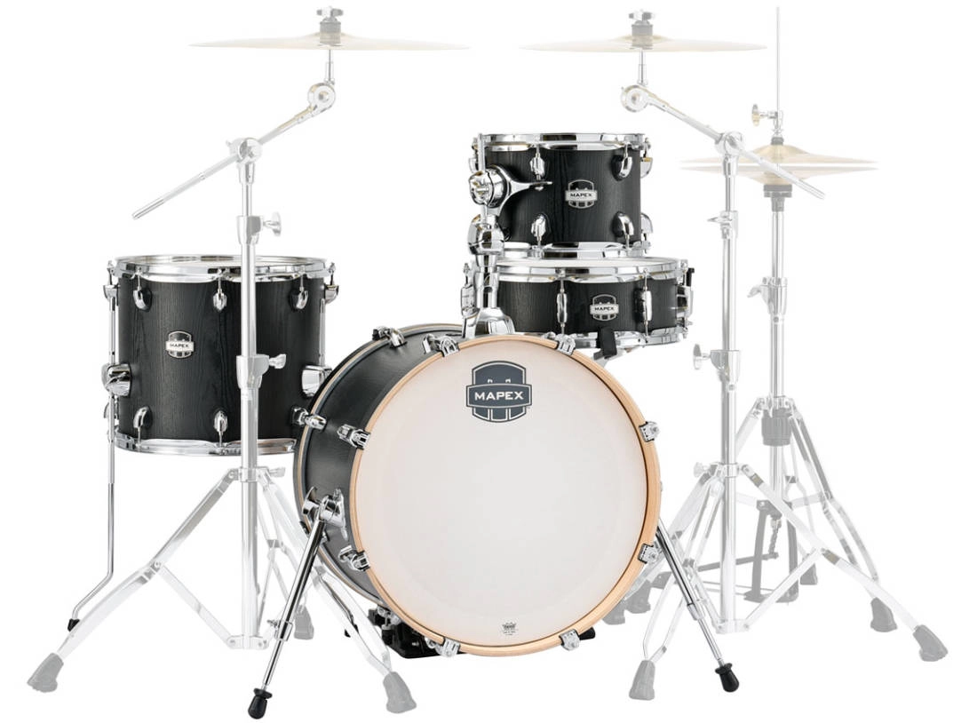 Mars 4-Piece Bop Shell Pack (18,10,14,SD) - Nightwood