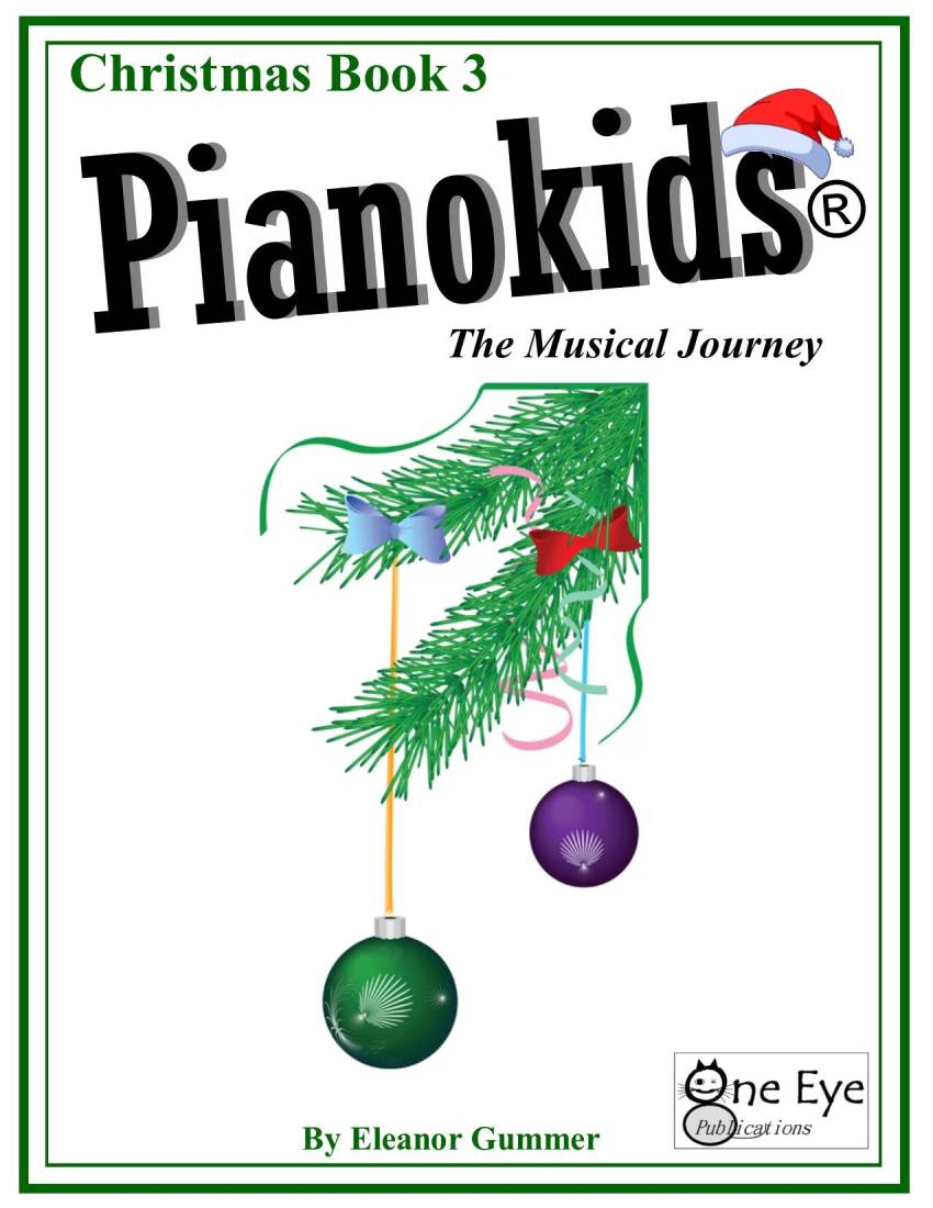 Pianokids Christmas Book 3 - Gummer - Piano - Book