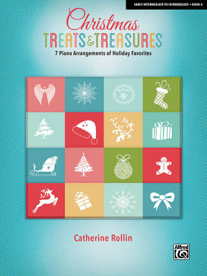 Christmas Treats & Treasures, Book 4 - Rollin - Early Intermediate/Intermediate Piano - Book