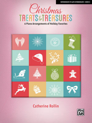Christmas Treats & Treasures, Book 5 - Rollin - Intermediate/Late Intermediate Piano - Book