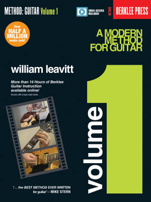 Berklee Press - A Modern Method for Guitar, Volume 1 - Leavitt - Book/Video Online