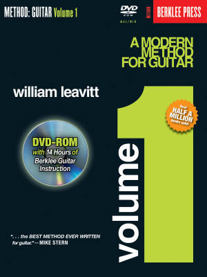 A Modern Method for Guitar, Volume 1 - Leavitt - Book/DVD-ROM
