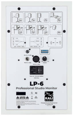LP-6 6.5\'\' Powered Studio Monitor (Single) - White