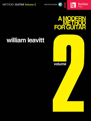 Berklee Press - A Modern Method for Guitar, Volume 2 - Leavitt - Book/Audio Online