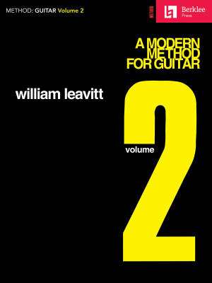 Berklee Press - A Modern Method for Guitar, Volume 2 - Leavitt - Book