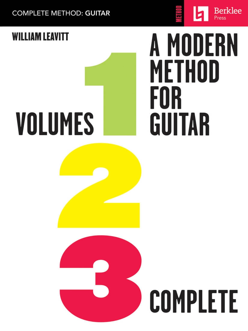 A Modern Method for Guitar, Volumes 1, 2, 3 Complete - Leavitt - Book