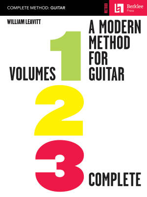 Berklee Press - A Modern Method for Guitar, Volumes 1, 2, 3 Complete - Leavitt - Book