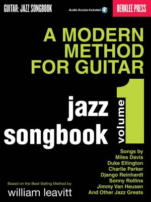 Berklee Press - A Modern Method for Guitar Jazz Songbook Volume 1 - Baione - Guitar - Book/Audio Online