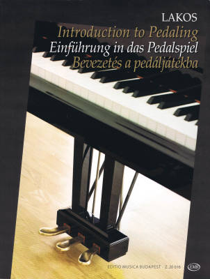 Editio Musica Budapest - Introduction To Pedaling - Lakos - Piano - Book