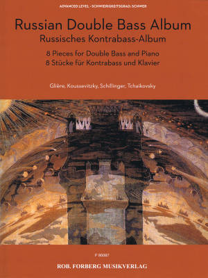 Russian Double Bass Album - Double Bass/Piano - Book