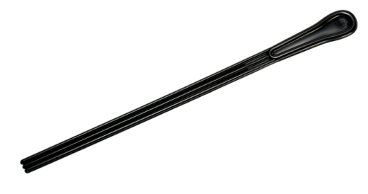 Tamborim Plastic Stick - Black