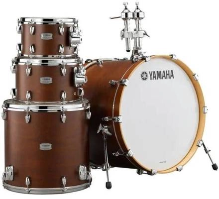 Yamaha - Tour Custom 4-Piece Shell Pack (22,10,12,16) - Chocolate Satin