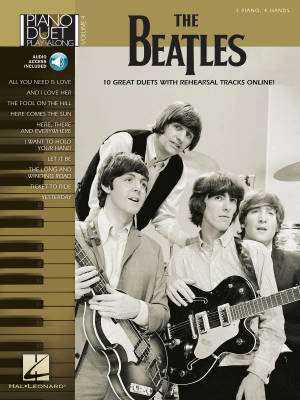 Hal Leonard - The Beatles: Piano Duet Play-Along Volume 4 - Piano Duets (1 Piano, 4 Hands) - Book/Audio Online