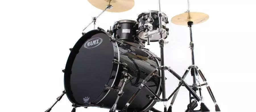 Saturn Manhattan 4-Piece Drum Kit with Hardware - Trans Black
