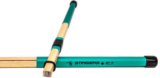 Headhunters - ST4 Stingers 4-Slat Bamboo Rods with Foam Core