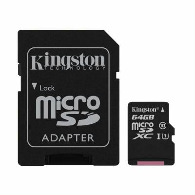 64GB Micro SDXC w/SD Adapter