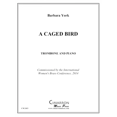 A Caged Bird - York - Trombone or Euphonium/Piano - Sheet Music