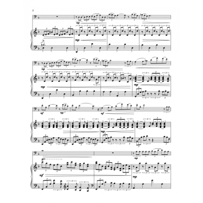 A Caged Bird - York - Trombone or Euphonium/Piano - Sheet Music