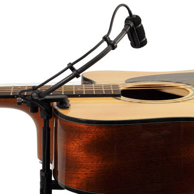 Clip-on 9\'\' Gooseneck Cardioid Guitar Microphone System
