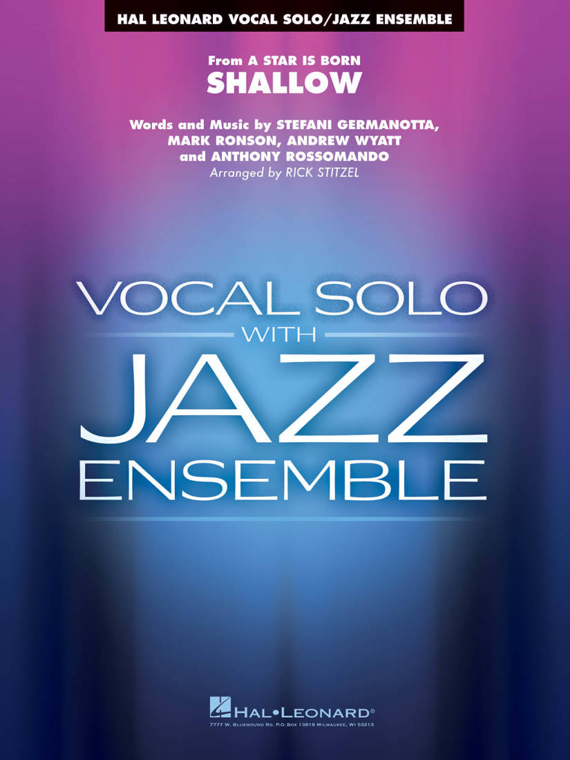 Shallow (from A Star is Born) - Stitzel - Vocal Solo/Jazz Ensemble - Gr. 3-4