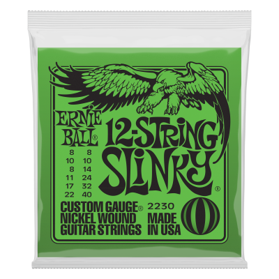 Ernie Ball - 12-String Slinky 8-40 Electic Strings
