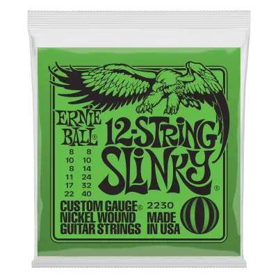 Ernie Ball - 12-String Slinky 8-40 Electic Strings