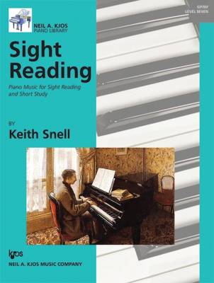 Kjos Music - Sight Reading, Niveau 7 - Snell - Piano - Livre