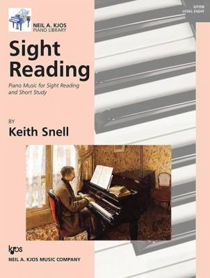 Kjos Music - Sight Reading, Niveau 8 - Snell - Piano - Livre